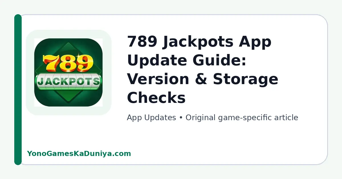789 Jackpots App Updates featured article image