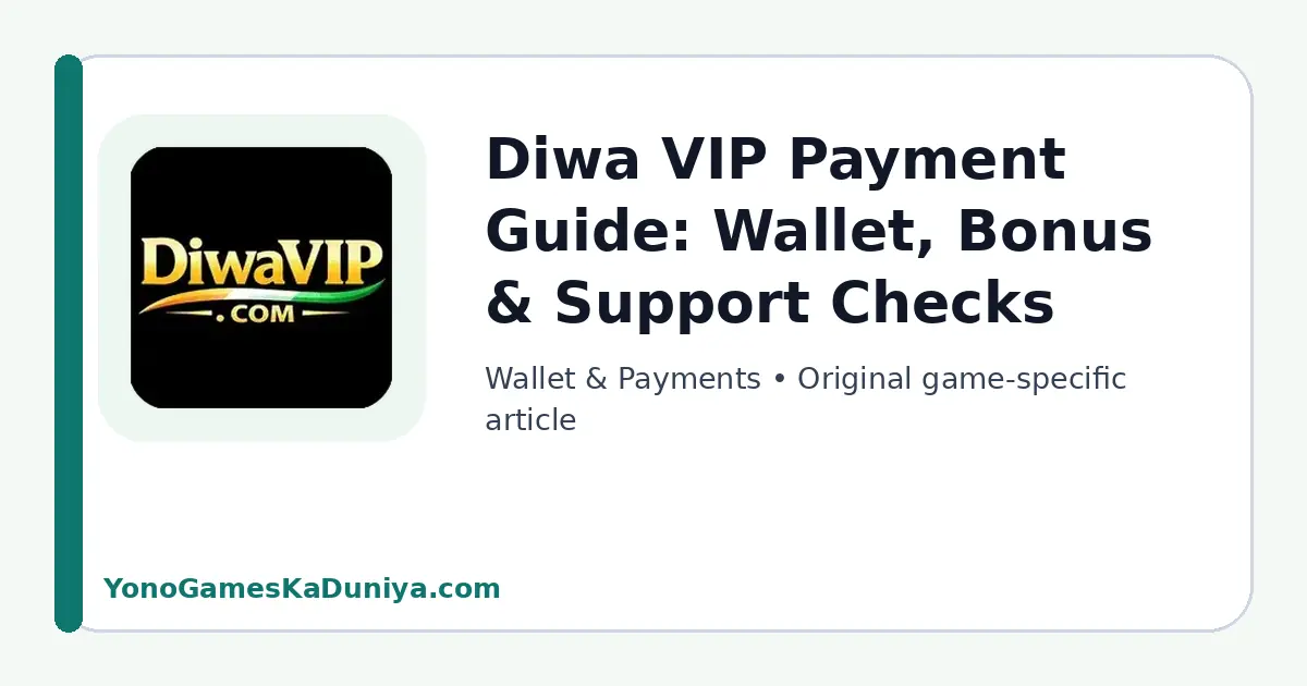 Diwa VIP Wallet & Payments featured article image