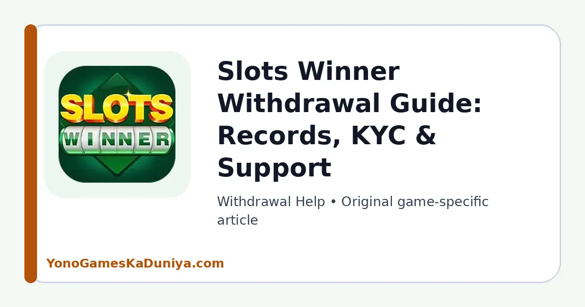 Slots Winner Withdrawal Help featured article image