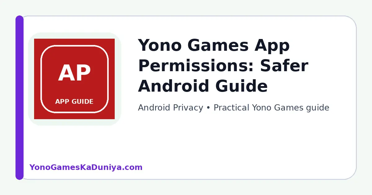 Yono Games app permissions featured article image