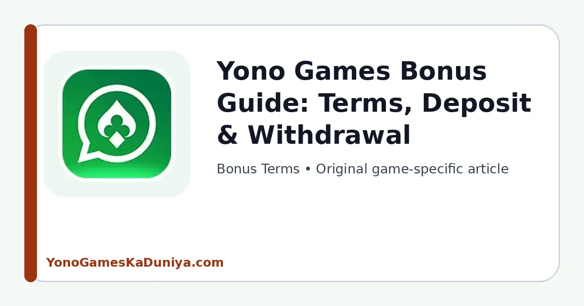Yono Games Bonus Terms featured article image